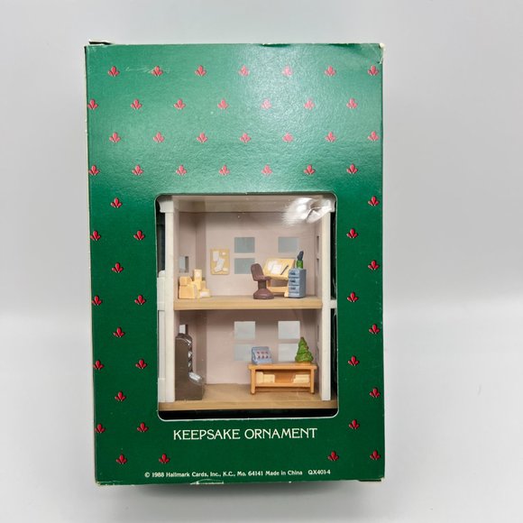 Hallmark Keepsake HALL BRO'S CARD SHOP Ornament Collectors Series 1988 NIB - Picture 7 of 10